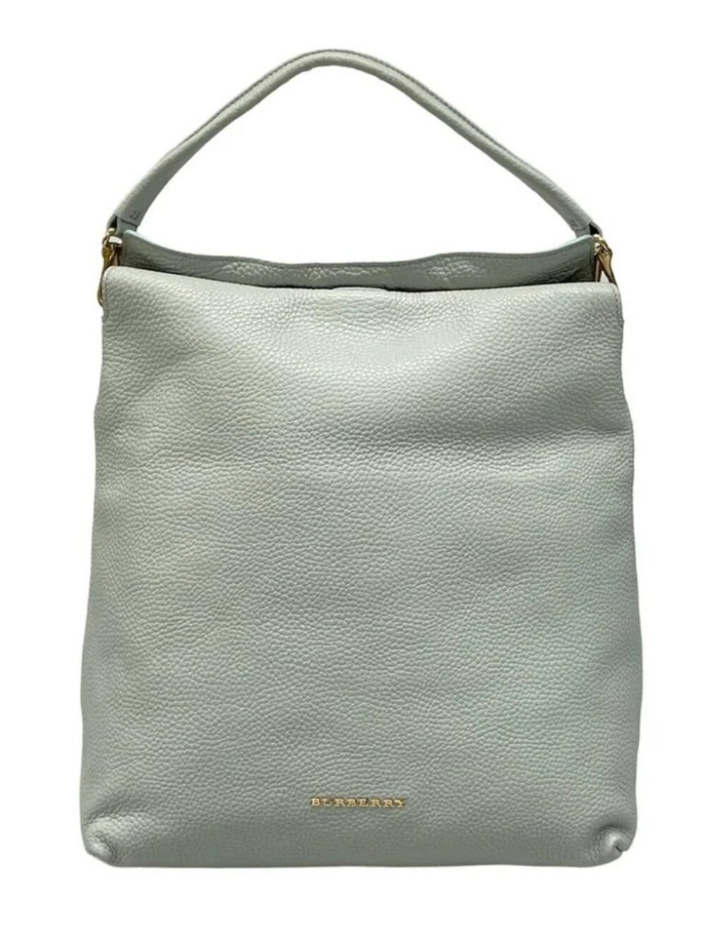 Burberry 3939070 Light Blue Leather Tote Bag - Picture 1 of 14